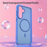Husa pentru Samsung Galaxy S26 Plus, Techsuit HaloFrost II MagSafe, albastru