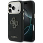 Husa pentru iPhone 17 Pro Max, Guess Hardcase Resin Logo (GUHCP17X5PS4RGGK), negru