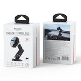 Suport auto Yesido cu Incarcare Wireless (C317), pentru Bord / Grila ventilatie, N52 Magnets, 15W, Type-C, negru