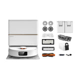 Aspirator Portabil Deerma Robot Aspirator (X80), Dry & Wet Cleaning, 15000Pa, Self-Service, Laser Sensor, Carpet Boost
