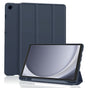Husa tableta pentru Samsung Galaxy Tab A9, Techsuit Flex Trifold (cu Pencil Holder), bleumarin