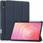 Husa tableta pentru Samsung Galaxy Tab S11 Ultra, Techsuit Flex Trifold (cu Pencil Holder), bleumarin