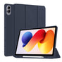 Husa tableta pentru Xiaomi Redmi Pad 2 Pro, Techsuit Flex Trifold (cu Pencil Holder), bleumarin