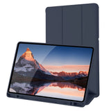 Husa tableta pentru Samsung Galaxy Tab S6 Lite 10.4 P610/P615, Techsuit Flex Trifold (cu Pencil Holder), bleumarin