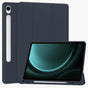Husa tableta pentru Samsung Galaxy Tab S9, Techsuit Flex Trifold (cu Pencil Holder), bleumarin