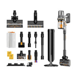 Aspirator Portabil Deerma Cordless Aspirator (T50W Station), 27000Pa, 600W, 2500mAh, Hepa, Cyclone Technology