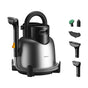 Deerma Steam Cleaner (BY700 S), 13000Pa, 1700W, High Temperature, 3 Modes, 5 Brush Heads, 6D Wash, Self-Cleaning, Negru