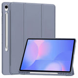 Husa tableta pentru Samsung Galaxy Tab S10 FE Plus, Techsuit Flex Trifold (cu Pencil Holder), gri