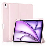 Husa tableta pentru iPad Air 11 (2024), Techsuit Flex Trifold (cu Pencil Holder), gri