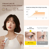 Deerma Eyelash Curler (JM01), Bionic, Smart 3-Level Heat Control, 400mAh, 2W, Safe Color-Changing Silicone, Alb