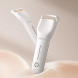 Deerma Eyelash Curler (JM01), Bionic, Smart 3-Level Heat Control, 400mAh, 2W, Safe Color-Changing Silicone, Alb