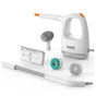 Deerma Handheld Steam Cleaner (ZQ01), Eliminates Bacteria 99,99%, 1300W, 100°, 36g/min Steam Flow, Brush Attachments, Alb