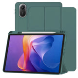 Husa tableta pentru Xiaomi Redmi Pad 2, Techsuit Flex Trifold (cu Pencil Holder), gri