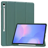 Husa tableta pentru Samsung Galaxy Tab S10 FE Plus, Techsuit Flex Trifold (cu Pencil Holder), gri