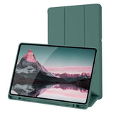 Husa tableta pentru Samsung Galaxy Tab S6 Lite 10.4 P610/P615, Techsuit Flex Trifold (cu Pencil Holder), gri