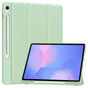 Husa tableta pentru Samsung Galaxy Tab S10 FE Plus, Techsuit Flex Trifold (cu Pencil Holder), verde deschis