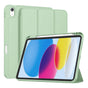 Husa tableta pentru iPad 10 (2022) 10.9, Techsuit Flex Trifold (cu Pencil Holder), verde deschis