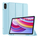 Husa tableta pentru Xiaomi Redmi Pad Pro, Techsuit Flex Trifold (cu Pencil Holder), bleu