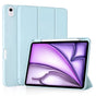 Husa tableta pentru iPad Air 11 (2024), Techsuit Flex Trifold (cu Pencil Holder), bleu