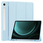 Husa tableta pentru Samsung Galaxy Tab S9, Techsuit Flex Trifold (cu Pencil Holder), bleu