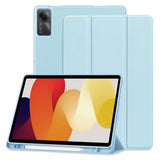 Husa tableta pentru Xiaomi Redmi Pad SE 11, Techsuit Flex Trifold (cu Pencil Holder), bleu