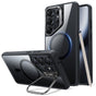 Husa pentru Samsung Galaxy S26 Ultra, ESR Classic Hybrid HaloLock Kickstand, negru/transparenta