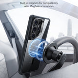 Husa pentru Samsung Galaxy S26 Ultra, ESR Classic Hybrid HaloLock Kickstand, negru/transparenta