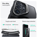 Husa pentru Samsung Galaxy S26 Ultra, ESR Classic Hybrid HaloLock Kickstand, negru/transparenta