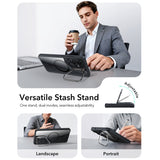 Husa pentru Samsung Galaxy S26 Ultra, ESR Classic Hybrid HaloLock Kickstand, negru/transparenta