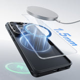 Husa pentru Samsung Galaxy S26 Ultra, ESR Classic Hybrid HaloLock Kickstand, negru/transparenta
