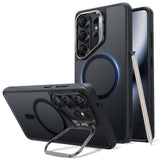 Husa pentru Samsung Galaxy S26 Ultra, ESR Classic Hybrid HaloLock Kickstand, negru frost