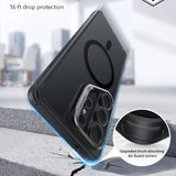 Husa pentru Samsung Galaxy S26 Ultra, ESR Classic Hybrid HaloLock Kickstand, negru frost