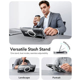 Husa pentru Samsung Galaxy S26 Ultra, ESR Classic Hybrid HaloLock Kickstand, negru/transparenta
