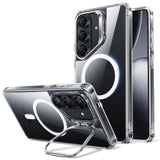 Husa pentru Samsung Galaxy S26, ESR Classic Hybrid HaloLock Kickstand, transparenta
