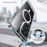 Husa pentru Samsung Galaxy S26, ESR Classic Hybrid HaloLock Kickstand, transparenta