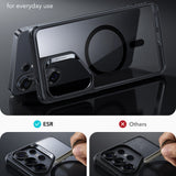 Husa pentru Samsung Galaxy S26 Ultra, ESR Classic Hybrid HaloLock, negru/transparenta