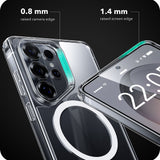 Husa pentru Samsung Galaxy S26 Ultra, ESR Classic Hybrid HaloLock, negru/transparenta