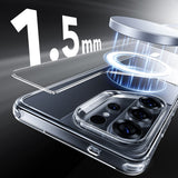 Husa pentru Samsung Galaxy S26 Ultra, ESR Classic Hybrid HaloLock, negru/transparenta
