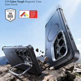 Husa pentru Samsung Galaxy S26 Ultra, ESR Cyber Armor Kickstand, albastru