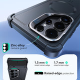 Husa pentru Samsung Galaxy S26 Ultra, ESR Cyber Armor Kickstand, albastru