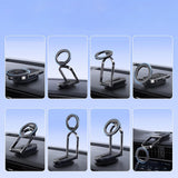 Suport auto UGREEN LP924 (65186), MagSafe, pentru Bord, Pliabil, 360°, Secure Hold, Detasabil Base, negru