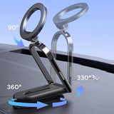 Suport auto UGREEN LP924 (65186), MagSafe, pentru Bord, Pliabil, 360°, Secure Hold, Detasabil Base, negru