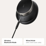 Casti wireless UGREEN Studio Pro HP206 (55687), Bluetooth 6.0, cu Microfon, Hi-Res, ANC, Custom EQ, LDAC, negru