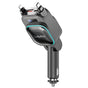 Incarcator auto Lisen (YL0224080017), 4in1, USB, Type-C, cu 2x Retractabil Cable, Afisaj LED, 96W, 12V=24V, negru
