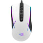 Mouse wireless Proove Wired Mouse Defiant (CMDE00000101), pentru Gaming, USB, LED, 7 Buttons, 7200DPI, Windows, MacOS, Linux, 1.5m, alb