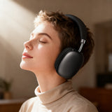 Casti wireless Acefast Wireless Headset (H13), 40mm Hi-Fi Drivers, BT 6.0, Game Mode, Bass Boost, TF Card, HD Mic, negru