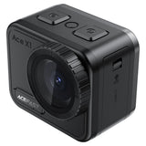 Acefast Action Camera (X1), 4K, 20MP, WiFi, EIS Stabilization, 2.1” Touchscreen, IPX8 21m Waterproof, Negru