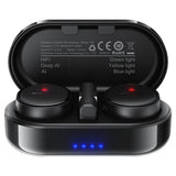Microfon Acefast Microfoane lavaliera wireless (R3), Dual Mic, Magnetic Clip, AI Reducere zgomot, 80m Range, 25ms Latency, negru