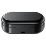 Microfon Acefast Microfoane lavaliera wireless (R3), Dual Mic, Magnetic Clip, AI Reducere zgomot, 80m Range, 25ms Latency, negru