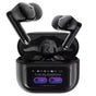Casti wireless Acefast (W6), ANC, AI ENC, Smart Display, Gaming Mode, BT5.4, negru